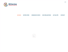 Tablet Screenshot of em-services.fr